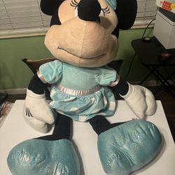 Giant Minnie Mouse Plush 3 Feet Tall Authentic Disney 