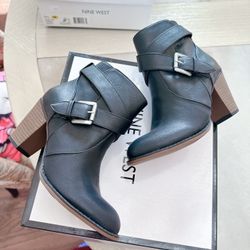 Nine West Buckle Ankle Boots/Booties/NWB