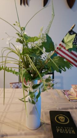 Vase with flowers