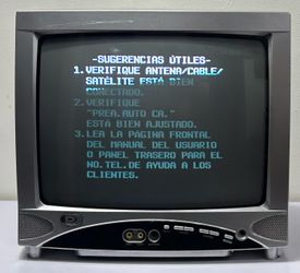 Durabrand DWT1304 13" Vintage Television CRT Retro Gaming TV(Not Remote );(#1343)