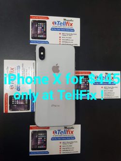 iPhone X📱 64GB. Factory unlocked 🔓 Like new condition 🎁 With warranty 🧾