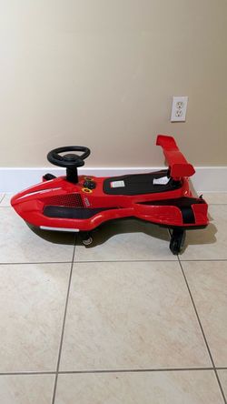 Red Kids Ride-On Wiggle Car