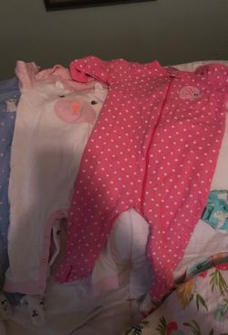 Baby girl pjs 6 months