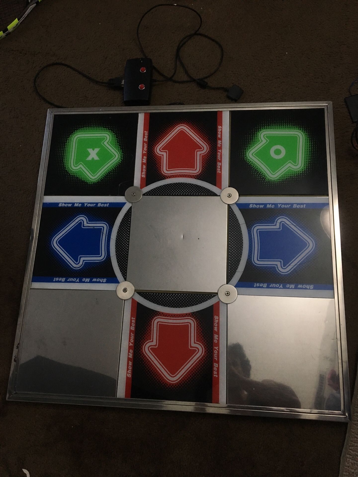 DDR metal tournament Dance pad (PS2)