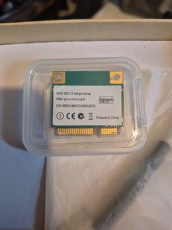 Mini PCI-e Wi-Fi 6 wireless network card