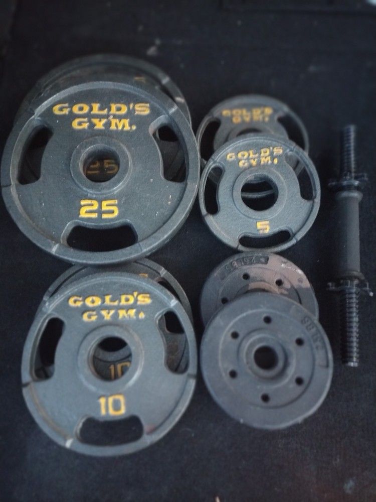 Gold's Gym Metal Weights