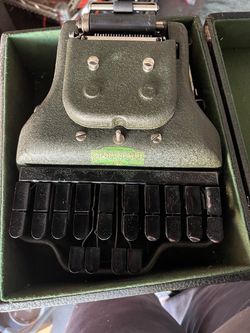 1920's court reporting machine