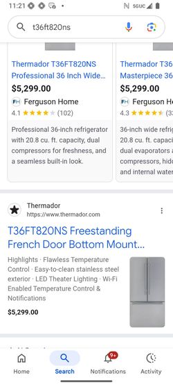 T36 thermador professional