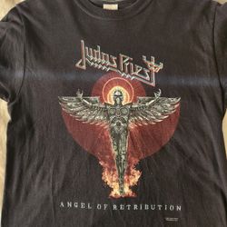 Judas Priest 2005 Angel Of Retribution Concert Tshirt 