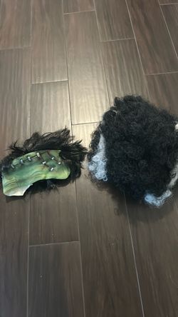 Frankenstein and Bride head pieces