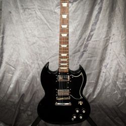 Epiphone SG Ebony Black Beauty 6 string Electric Guitar By Gibson