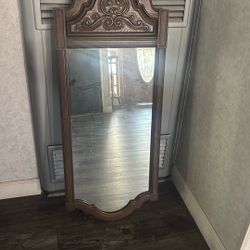 Wooden Mirror