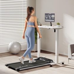 New Walking Pad 2 in 1 Treadmill for Walking and Jogging, Under Desk Treadmill for Home Office with Remote Control, 2.5HP Portable Walking Treadmill, 