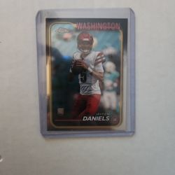 Jayden Daniels Topps Chrome RC