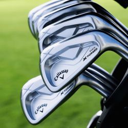 2025 Callaway X Forged Max 5-PW with Dynamic Gold Mid 100 Stiff Flex Steel RH