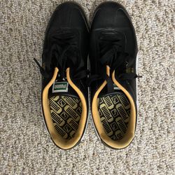 Used Like New, Puma,black,9.5