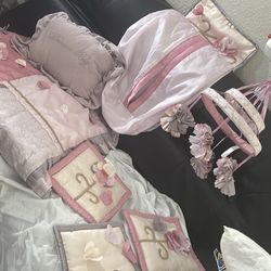 KIDSLINE Baby Coral FLEUR Quilt / Comforter Blanket