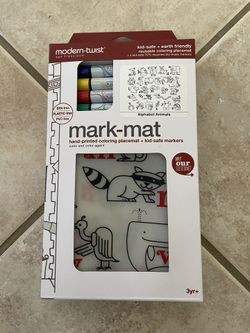 Mark-Mat Silicone Coloring Placemat