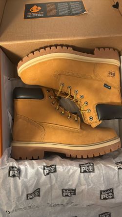 Timberland PRO Direct Attach Men's Waterproof 6-in Steel Toe Work Boots