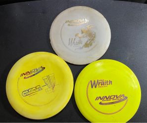 Innova Disc Golf Set of 3 used