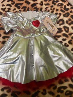 Toddler’s Girl Tin dress wizard oz
