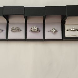 925 Silver Rings Prices Vary From $35-45