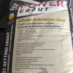 New 2pk Power Grout - Color 928 Praline 50lbs