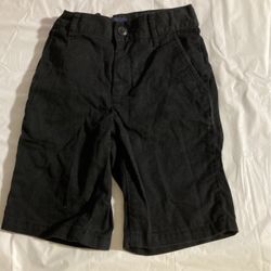 Dark Black Boys Shorts $6