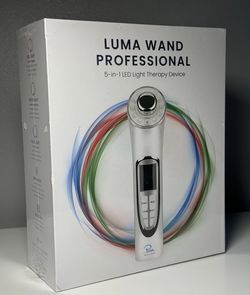 Sealed Luma Wand Professional Advanced 5-in-1 LED Light Therapy Device