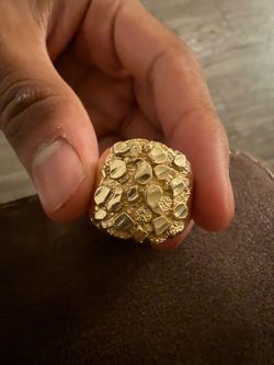 10k nugget ring