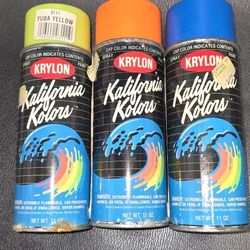OG 3 KRYLON KALIFORNIA KOLORS GRAFFITI MTN MONTANA