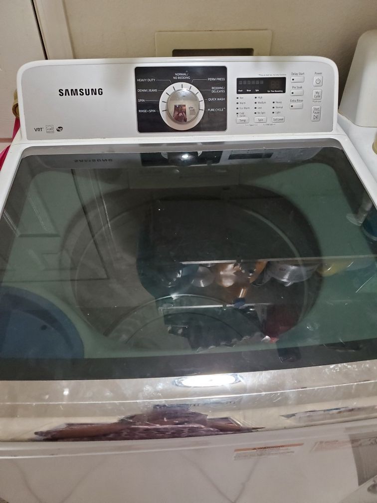 Samsung electric washer and dryer