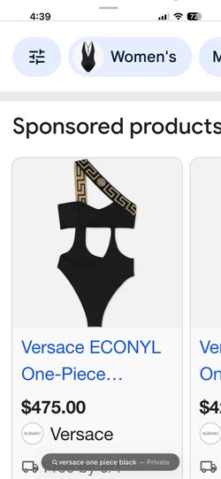 Versace swim