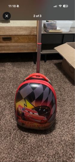 Lightning McQueen luggage