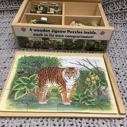 Melissa And Doug Wooden Jigsaw Puzzles