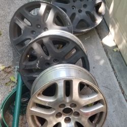 16" Subaru Legacy Outback rims alloy wheels 16 inch Peel coated black