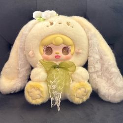 400% Yooki Bunny's Floral  Fragments Vinyl Plush Confirmed Fresh And Light