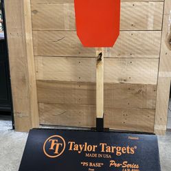 Taylor Targets Pro-Series Base Mark Combo (Target and Base) AR500