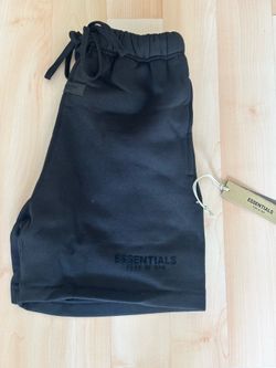 Essentials Black Shorts