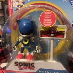 Sonic the Hedgehog, Metal Sonic + Eggman Goalpost Figure