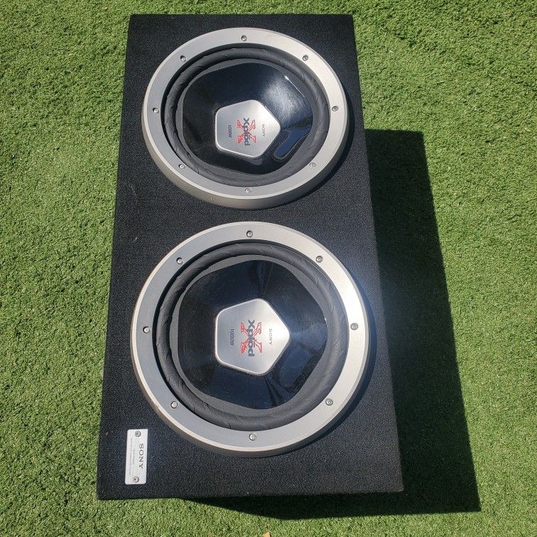 12" Sony EXPLOD SUBWOOFERS