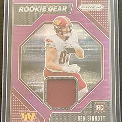 2024 Prizm Ben Sinnott Rookie Gear Purple Pulsar