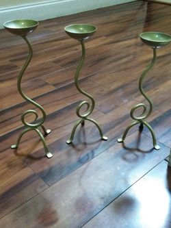 Set of 3 Candle holders