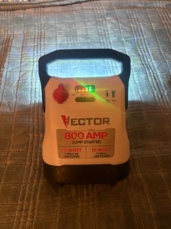 Vector 800 Amp Portable Jump Starter