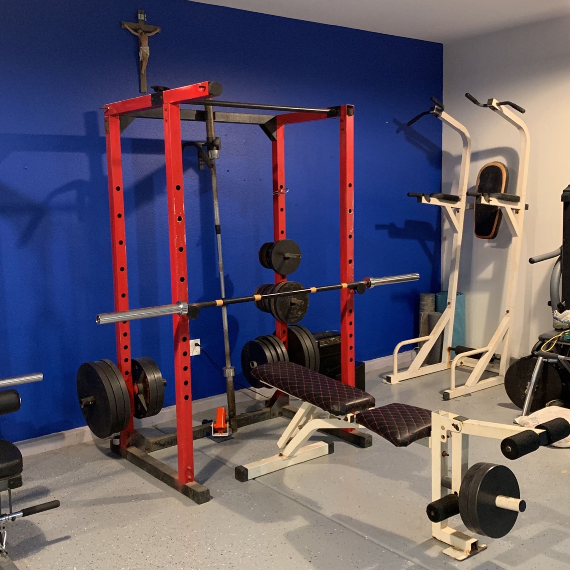 Free Weight Rack & Bench for Sale in Murrieta, CA OfferUp