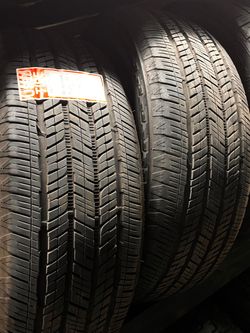 2 USED 26560R20 BRIDGESTONE All Season tires for $140 installed and balance.  26560R20 265/60/20 265/60/R20 265-60-20 265-60-R20  Texas Extreme Tire C