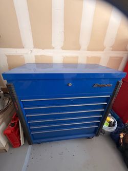 Snap-on 40” Flip-Top Rolling Tool Cart – Royal Blue