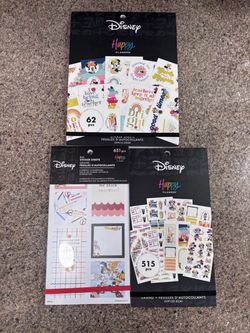 Minnie Mouse Disney Happy Planner Sticker Lot — 1,197+ Stickers