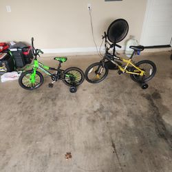 Kid Bikes With Training Wheels (Removable) 