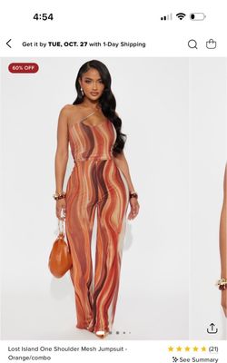 Fashion nova jumpsuit size medium